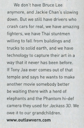 From my Badass Cinema 101 column in the June, 2011 issue of CLiNT Magazine