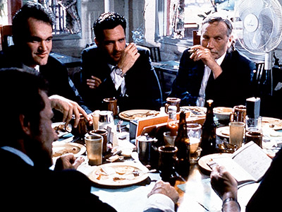 Reservoir Dogs  VERN'S REVIEWS on the FILMS of CINEMA