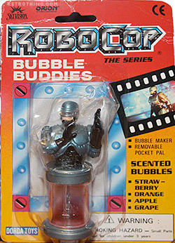 So which one does RoboCop smell like? Strawberry? All of them? It's unclear.