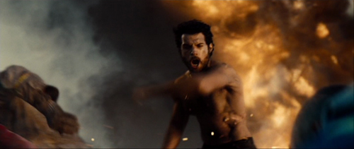 video brings some color back into Man of Steel