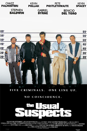 The Usual Suspects DVD Special Edition 90s crime movie Keyser Soze