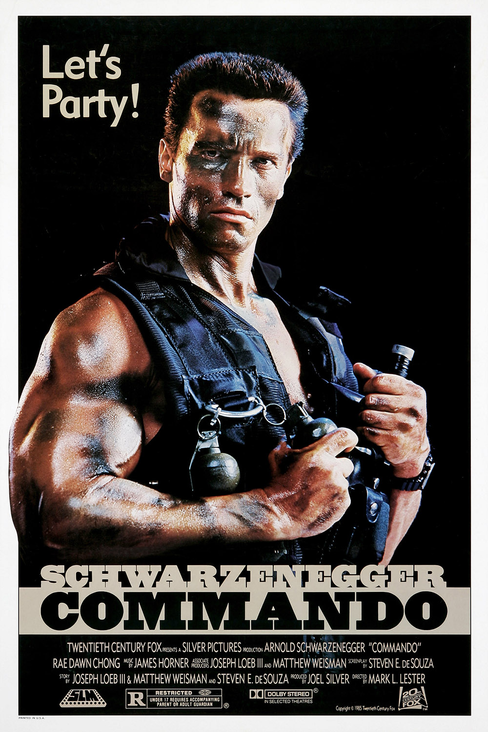 Commando (1985) Poster
