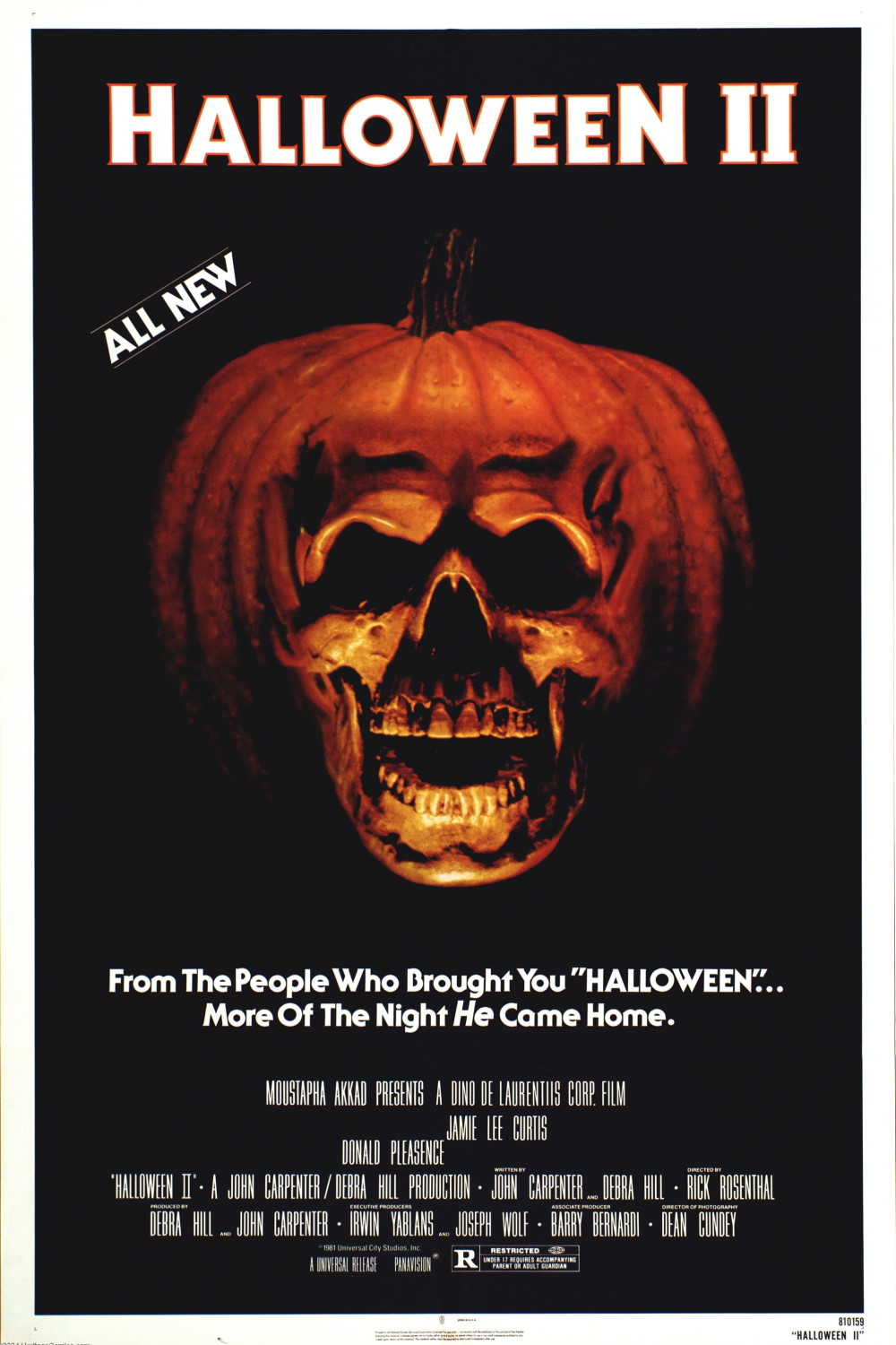 Halloween II (1981) Poster