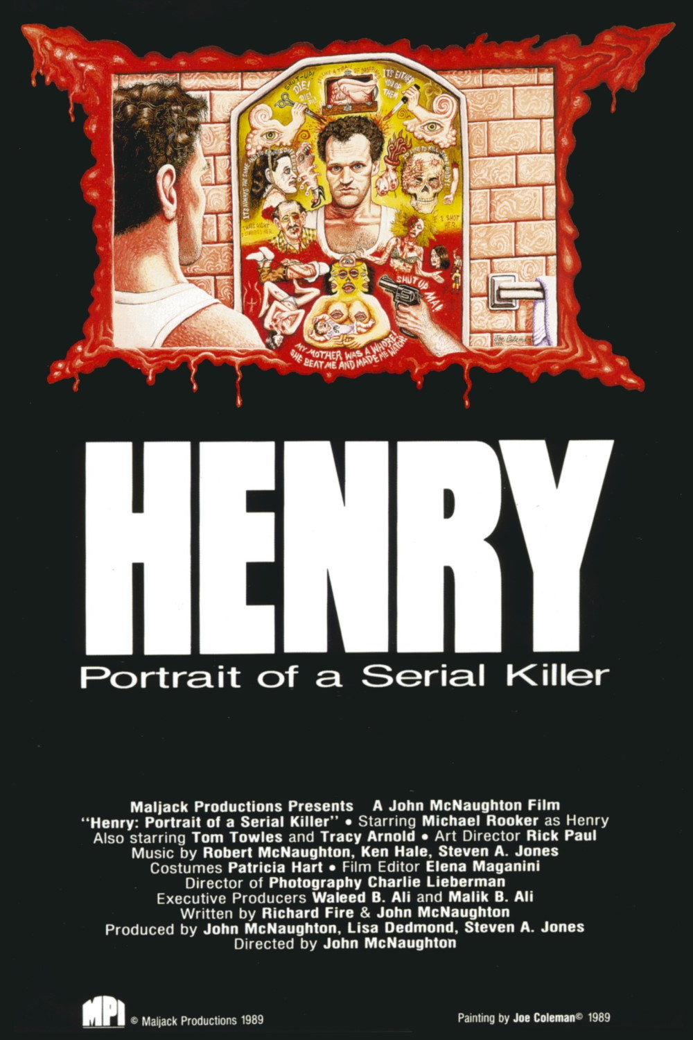 Henry: Portrait of a Serial Killer (1986) Poster