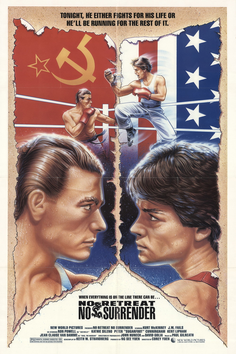 No Retreat, No Surrender (1985) Poster