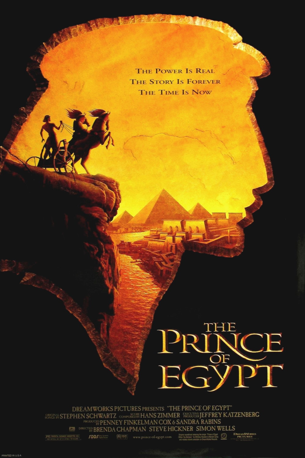 The Prince of Egypt (1998) Poster