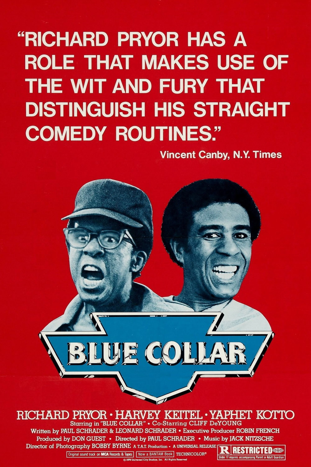 Blue Collar (1978) Poster