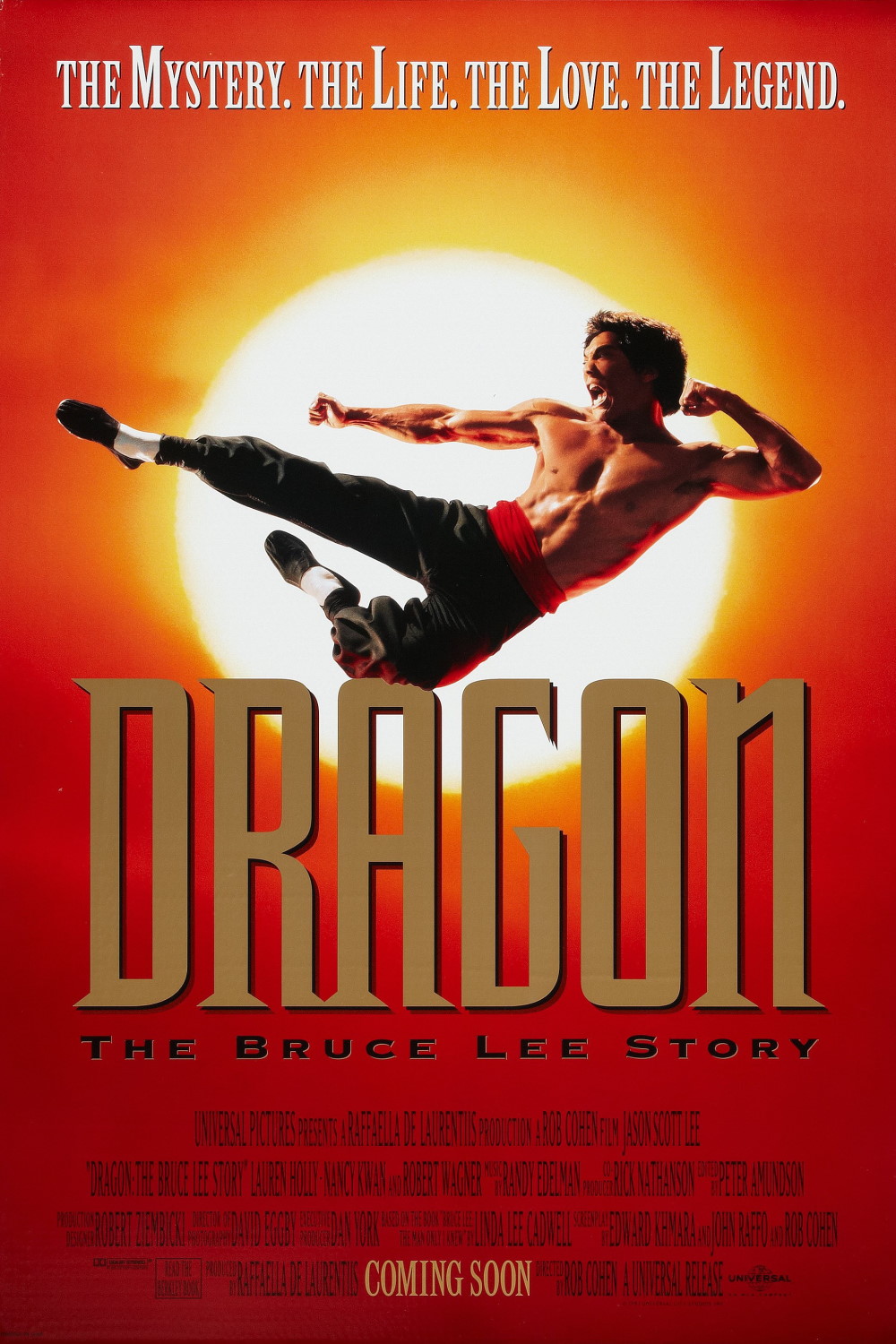 Dragon: The Bruce Lee Story (1993) Poster