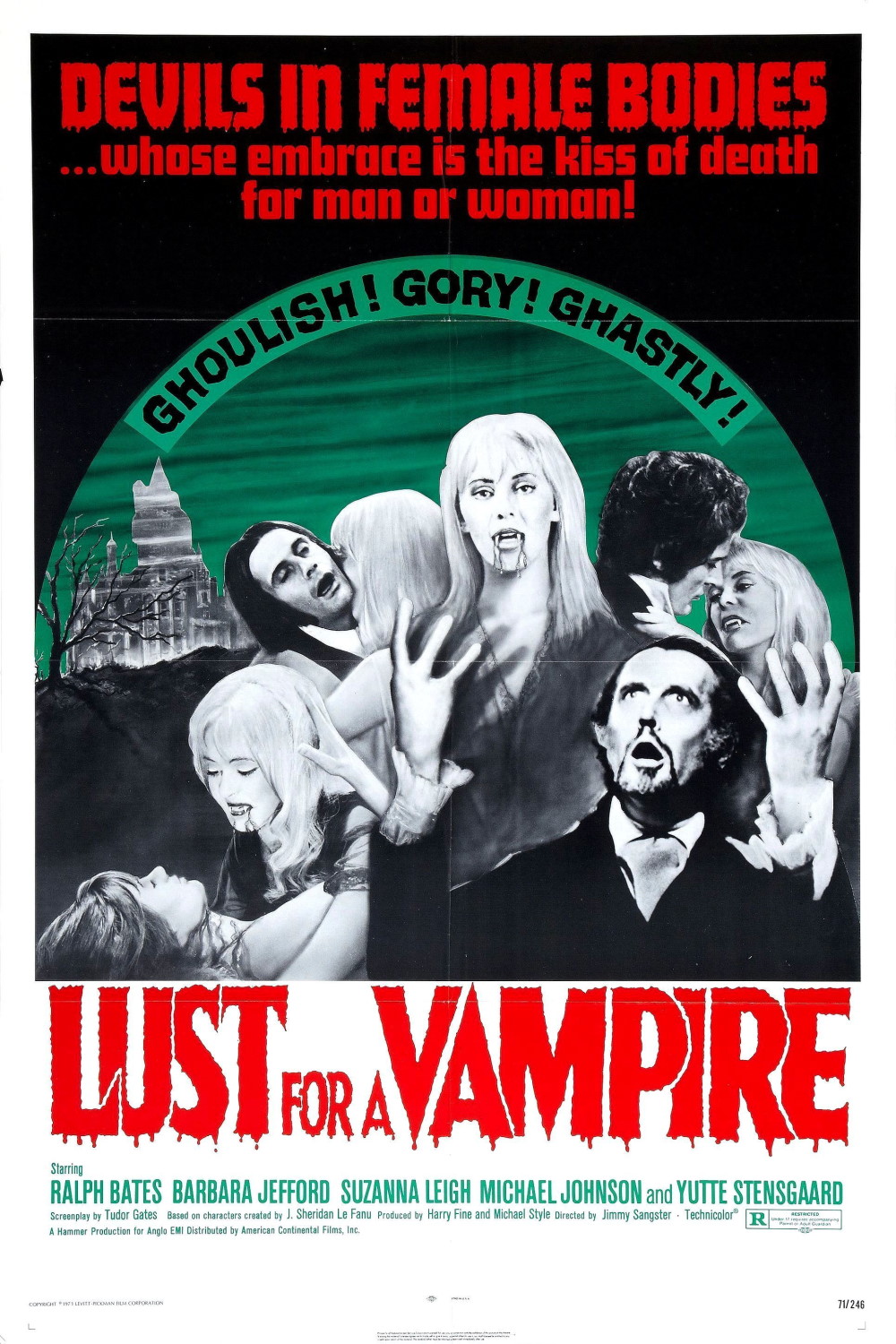 Lust for a Vampire (1971) Poster