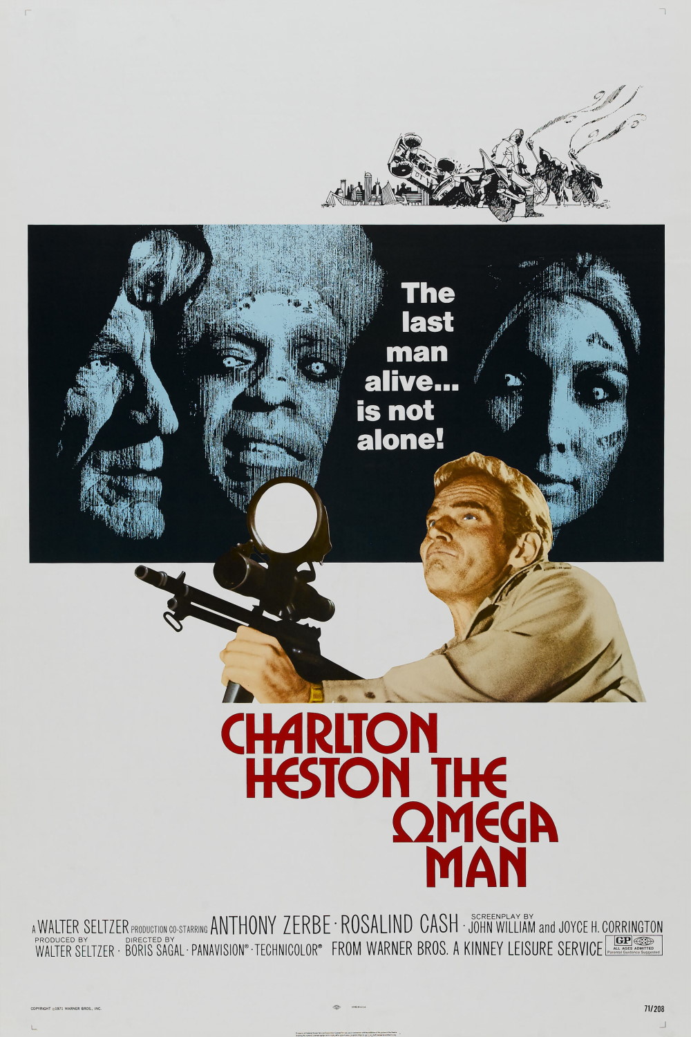 The Omega Man (1971) Poster