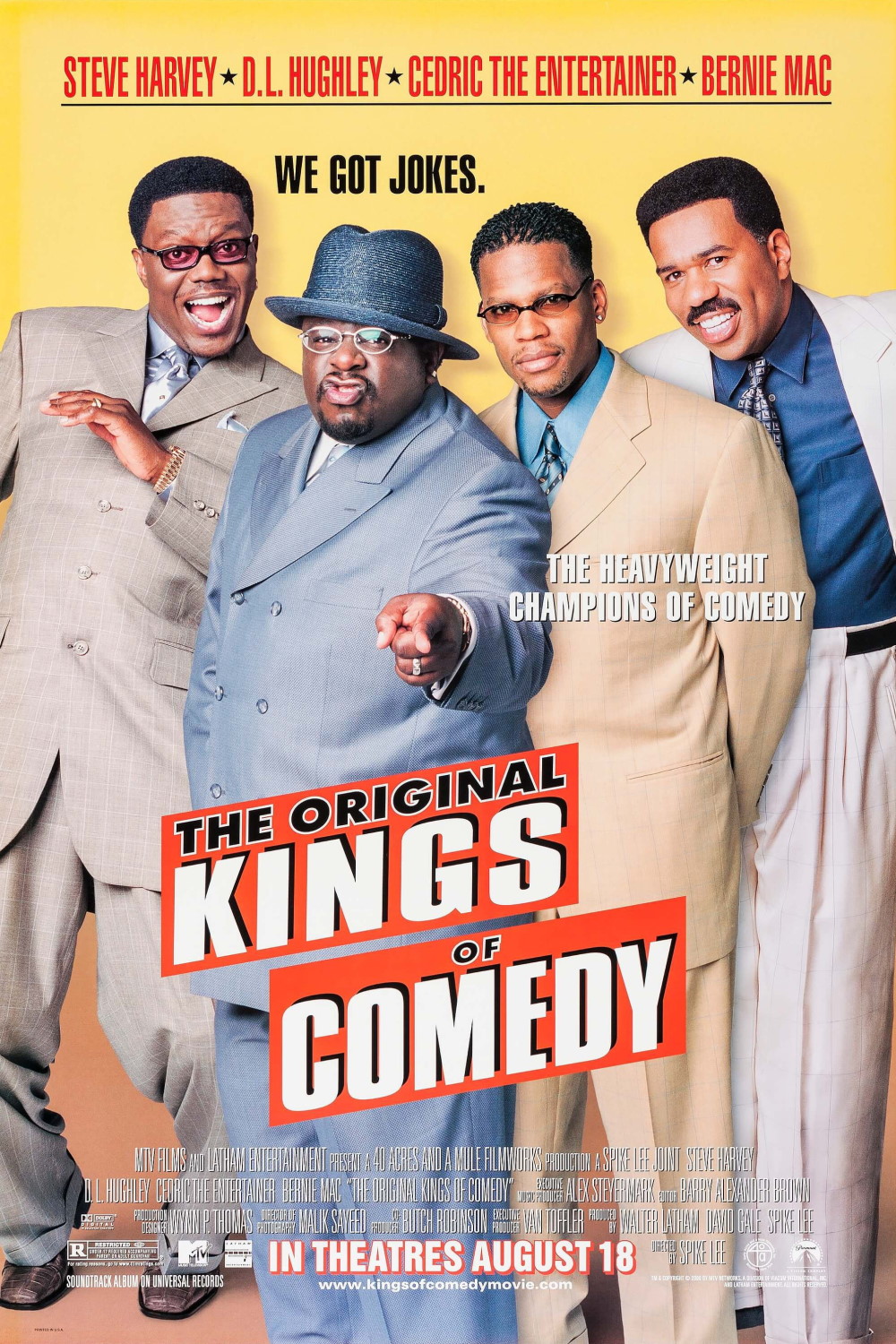 The Original Kings of Comedy (2000) Poster