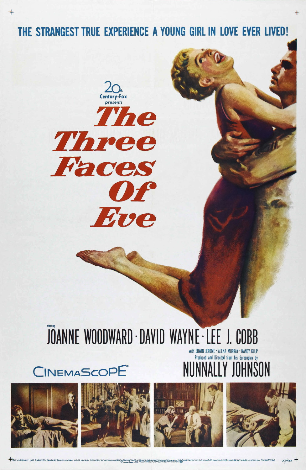 The Three Faces of Eve (1957) Poster