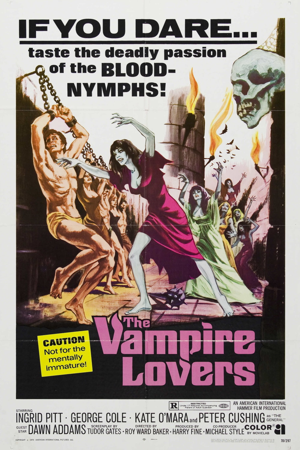 The Vampire Lovers (1970) Poster