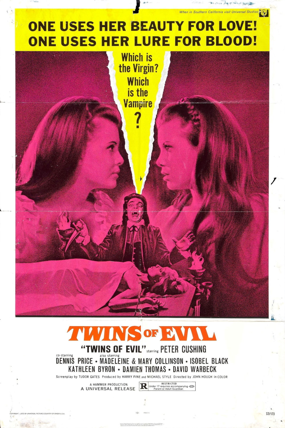 Twins of Evil (1971) Poster