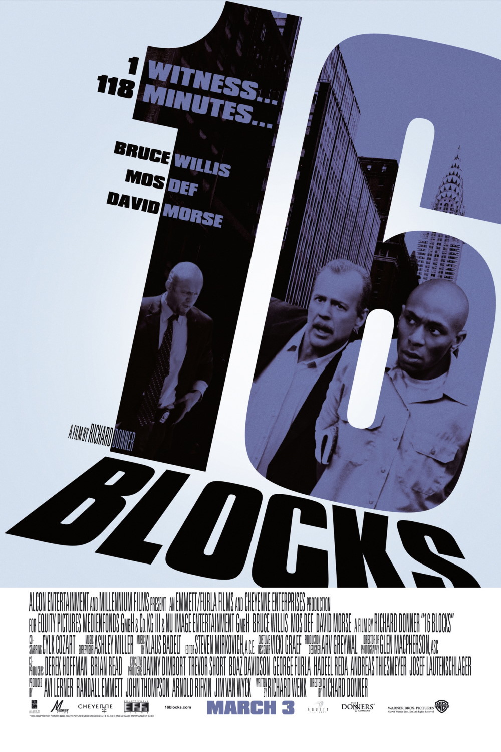 16 Blocks (2006) Poster