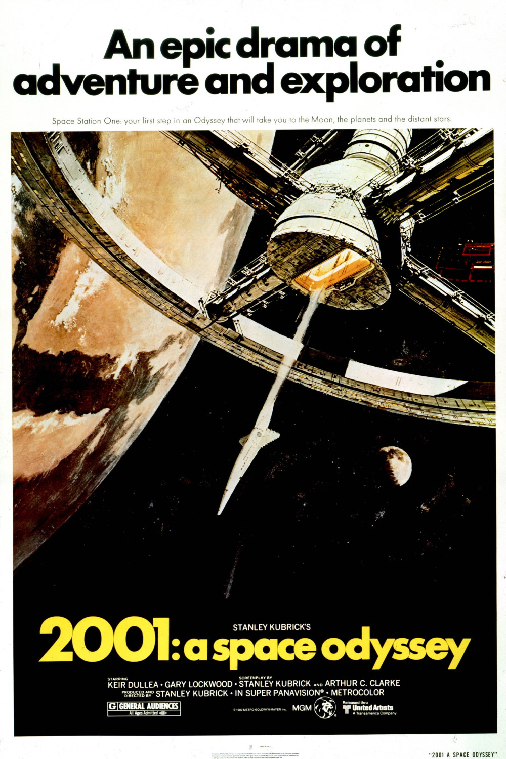 2001: A Space Odyssey (1968) Poster