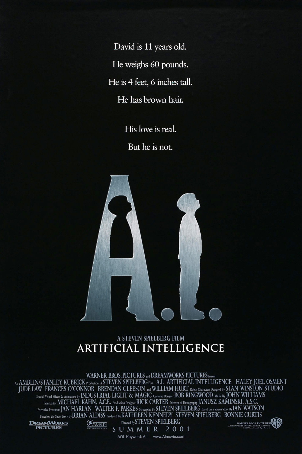 A.I. Artificial Intelligence (2001) Poster