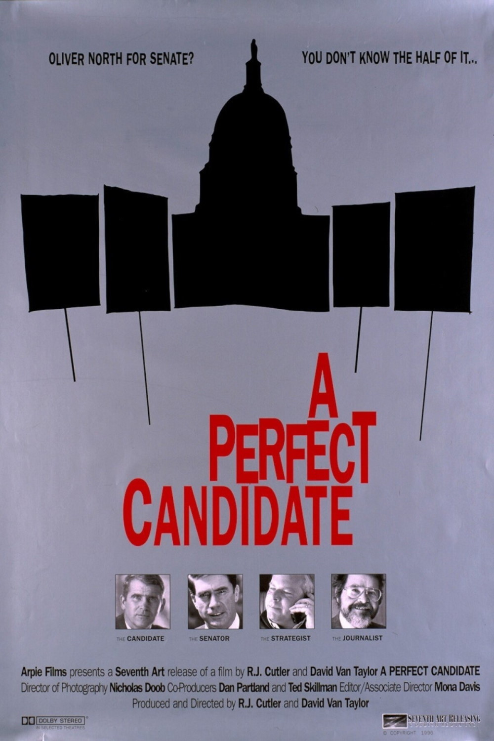 A Perfect Candidate (1996) Poster