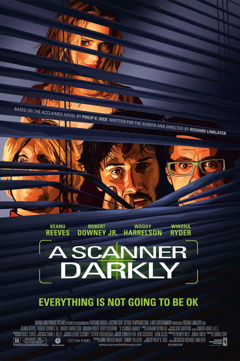 A Scanner Darkly (2006) Poster