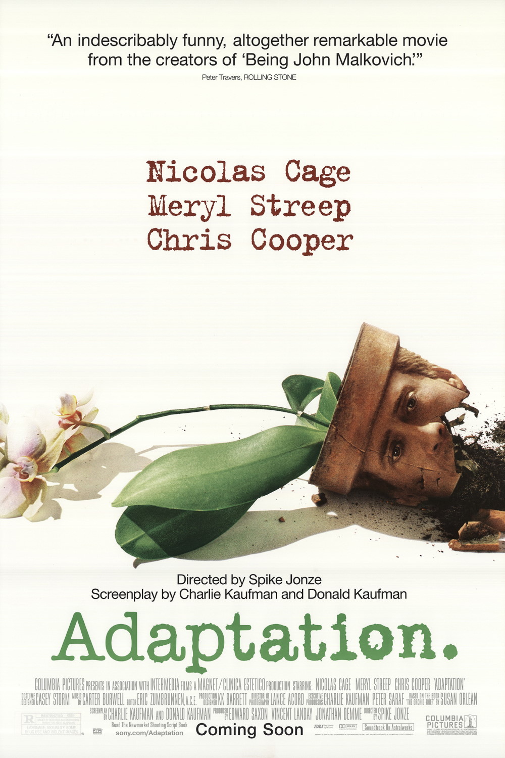 Poster for Adaptation. (2002)