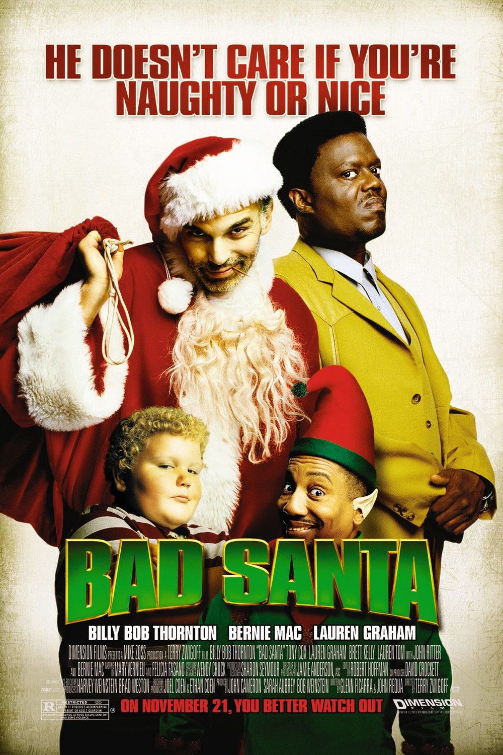 Bad Santa (2003) Poster