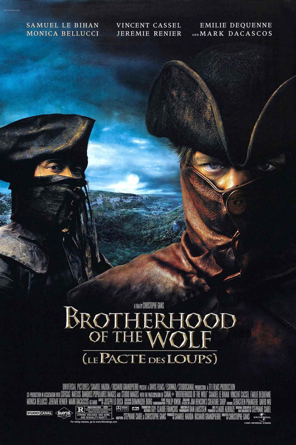 Brotherhood of the Wolf (2001) Poster