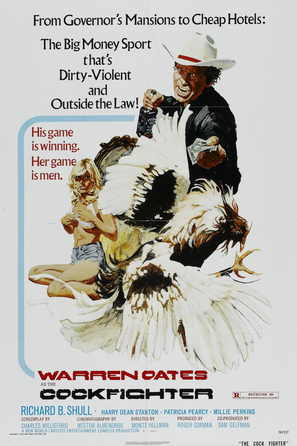 Cockfighter (1974) Poster