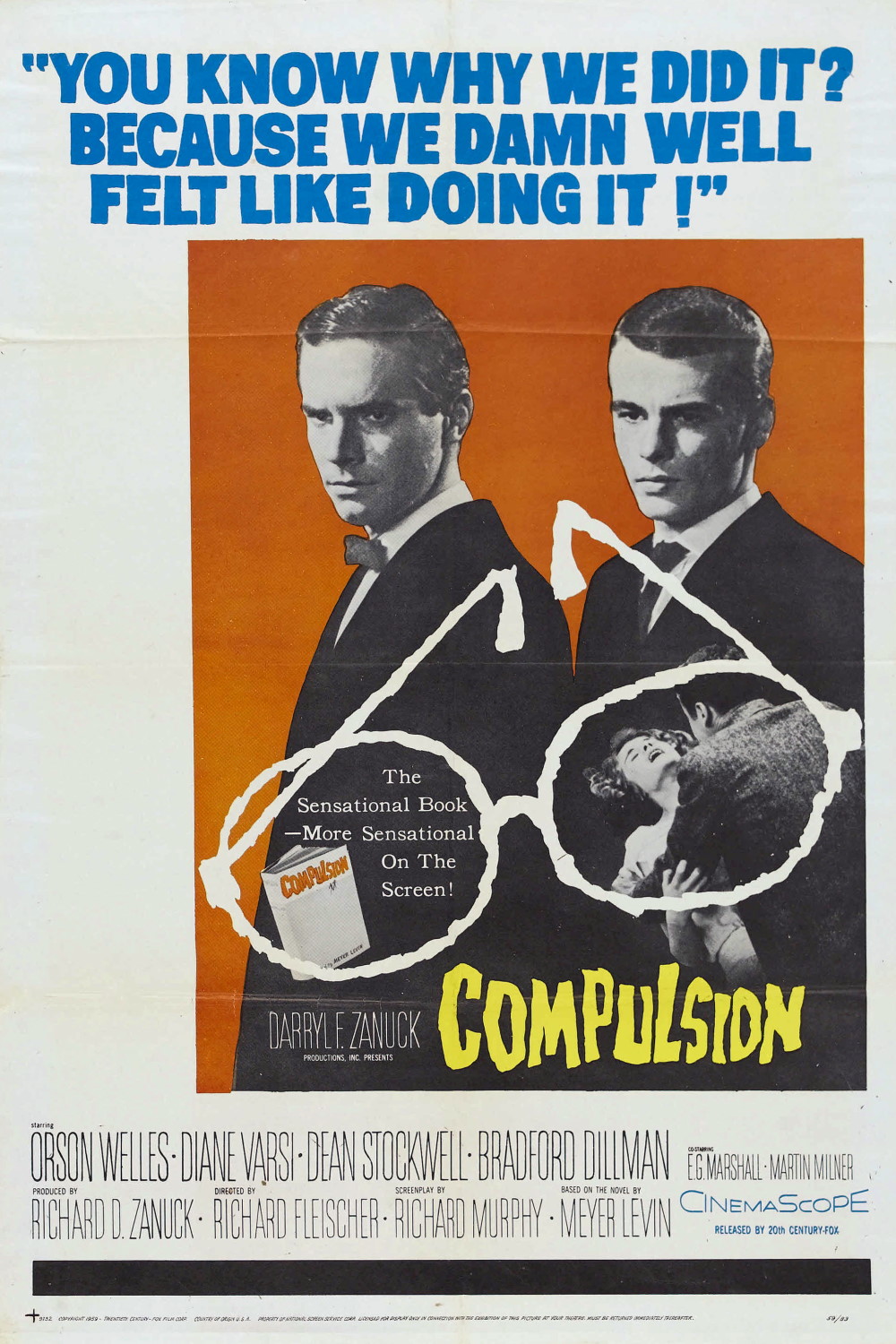 Compulsion (1959) Poster