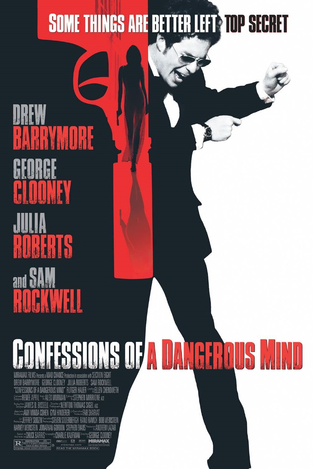 Confessions of a Dangerous Mind (2002) Poster