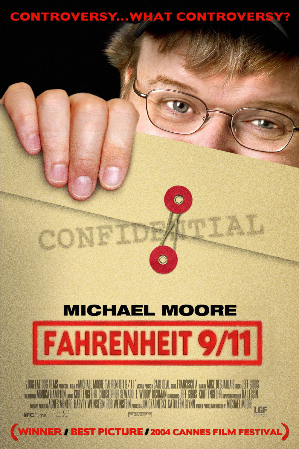 Fahrenheit 9/11 (2004) Poster