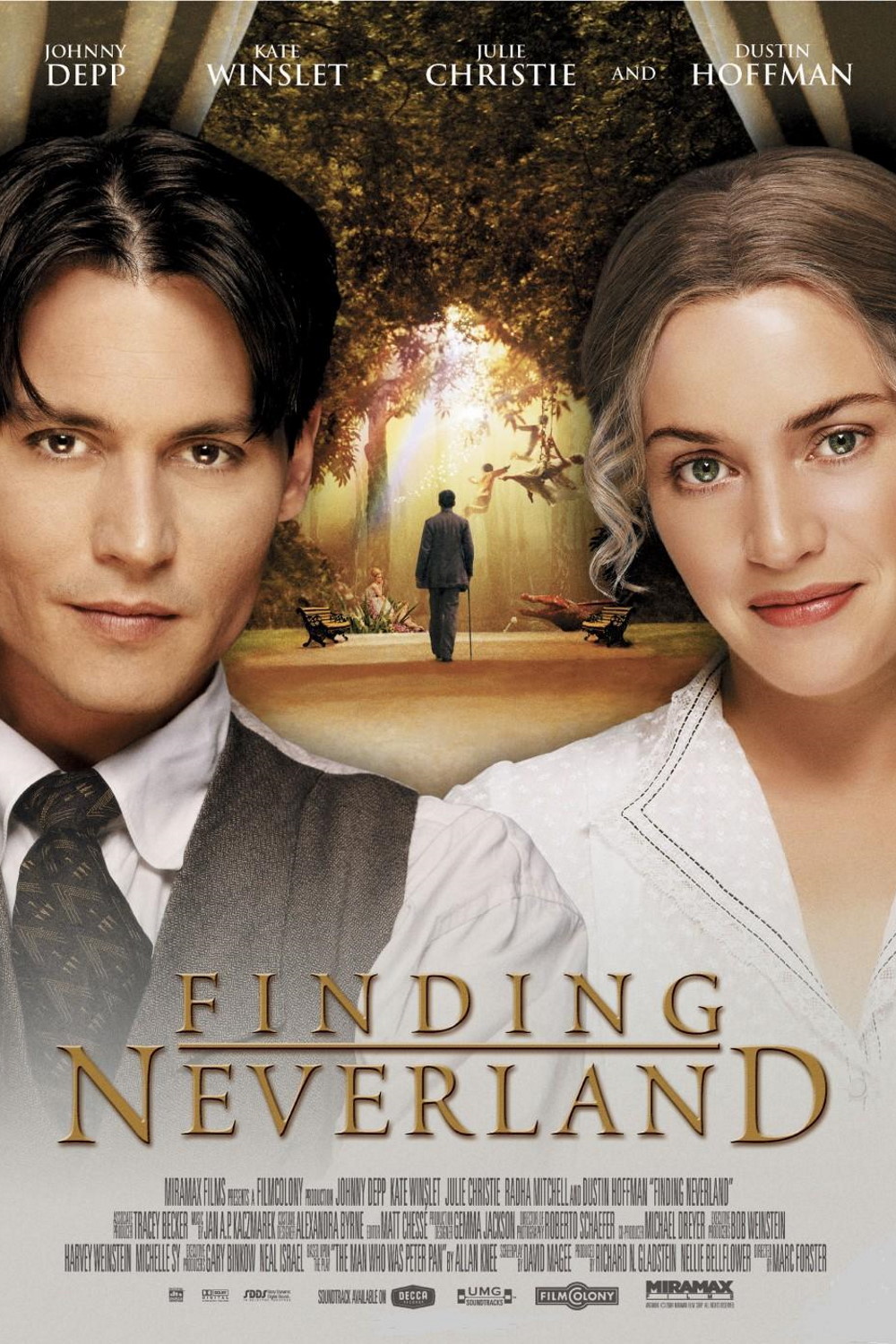 Finding Neverland (2004) Poster