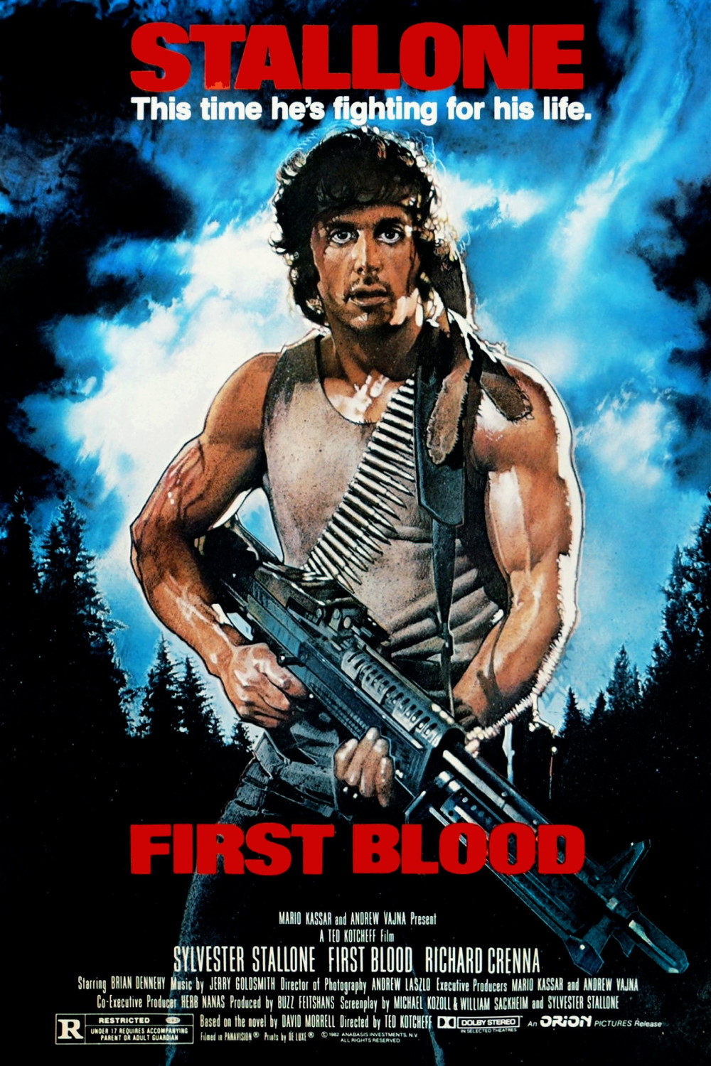 First Blood (1982) Poster