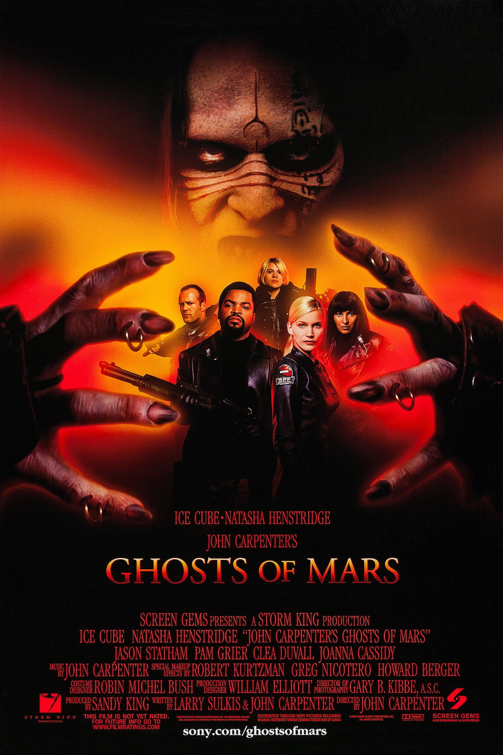 Poster for Ghosts of Mars (2001)