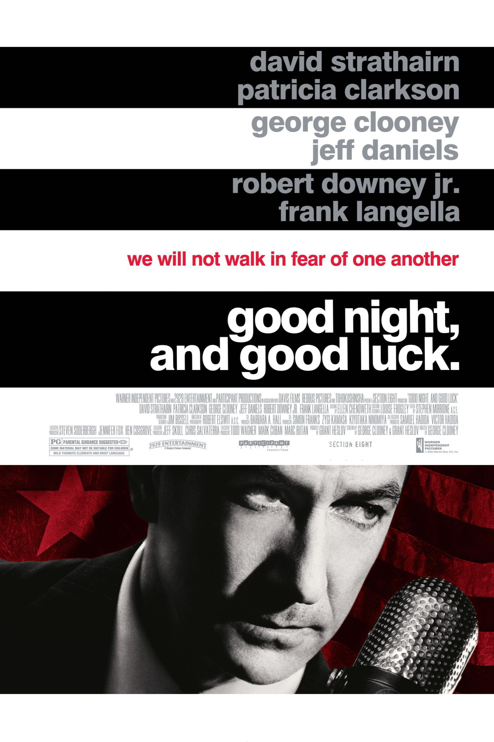 Good Night, and Good Luck. (2005) Poster