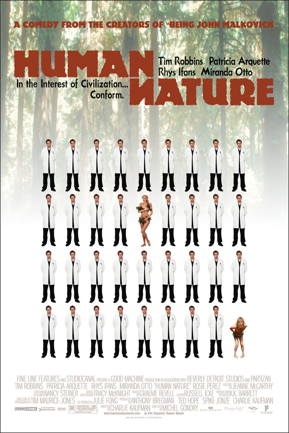 Human Nature (2001) Poster