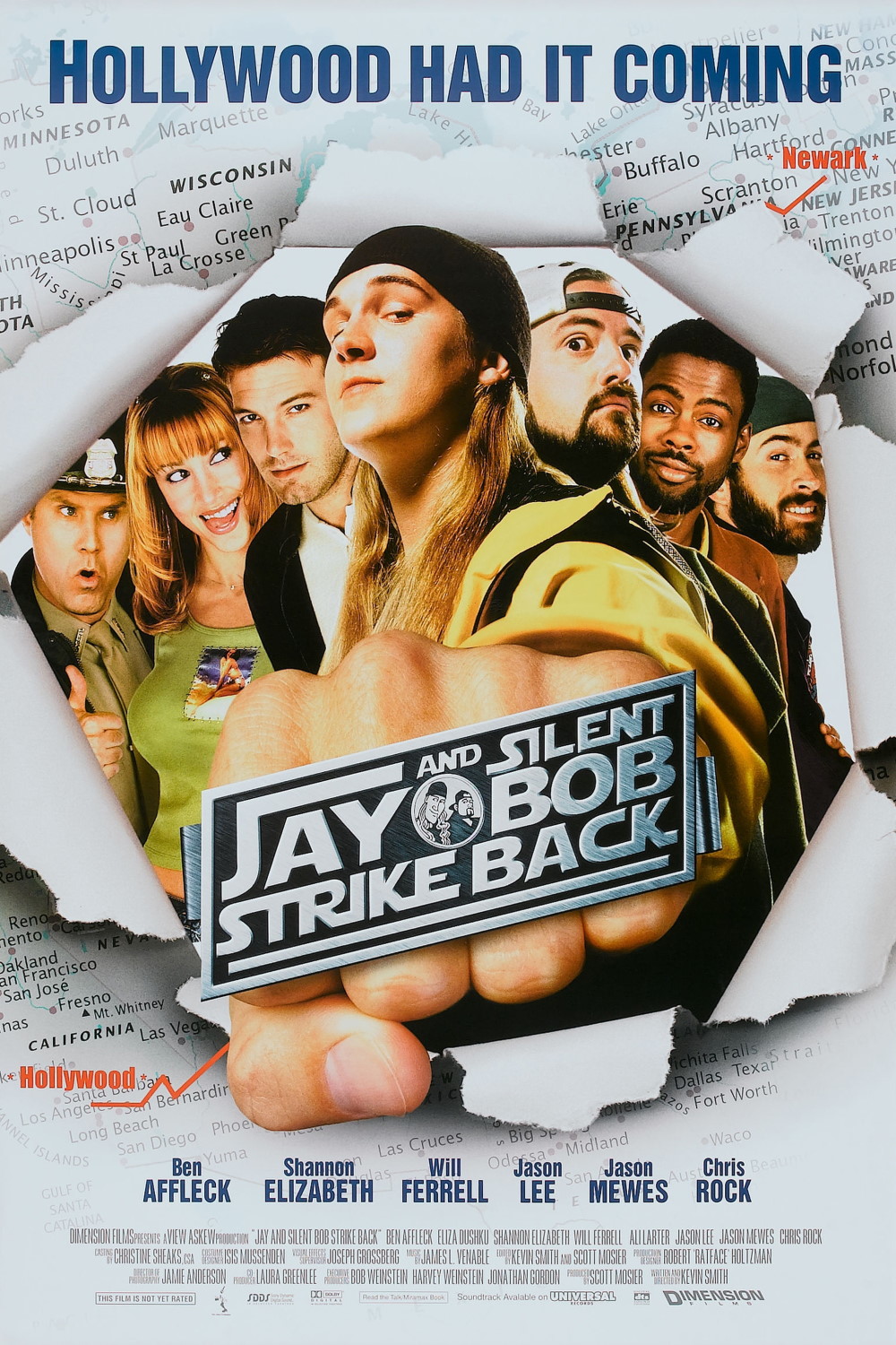 Jay and Silent Bob Strike Back (2001) Poster