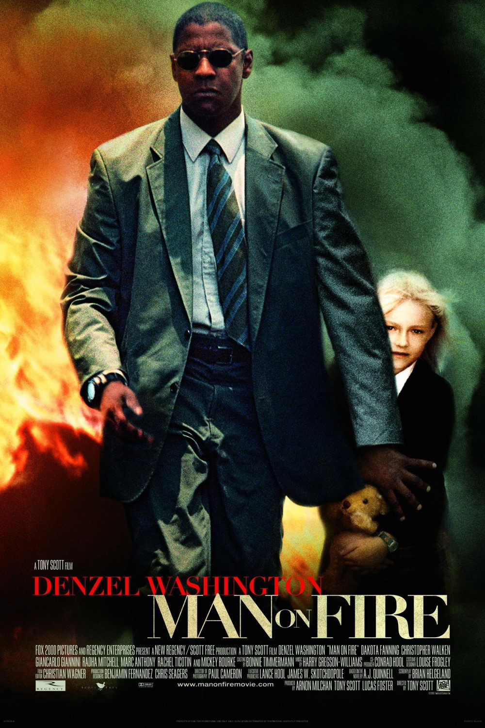 Man on Fire (2004) Poster