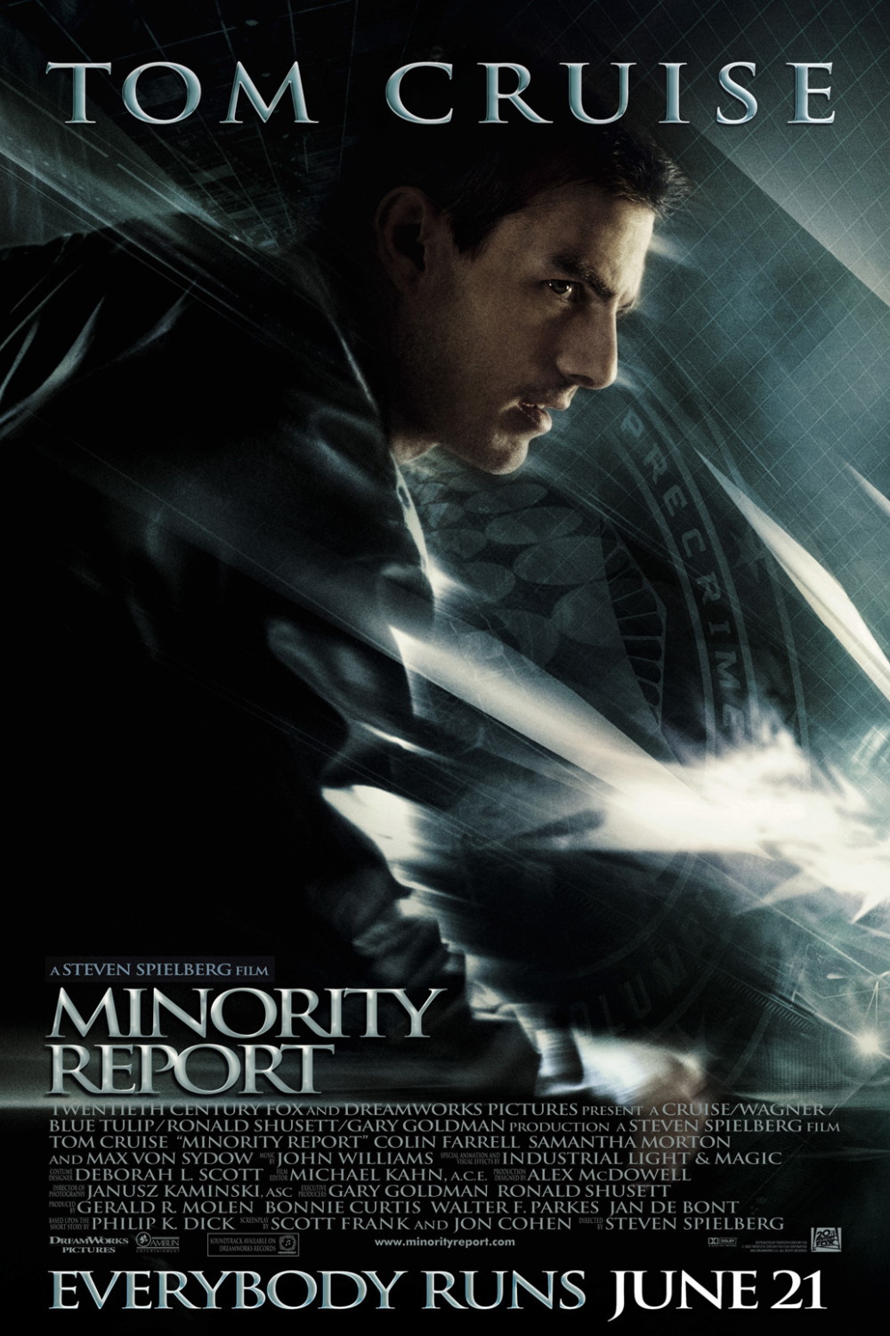 Minority Report (2002) Poster