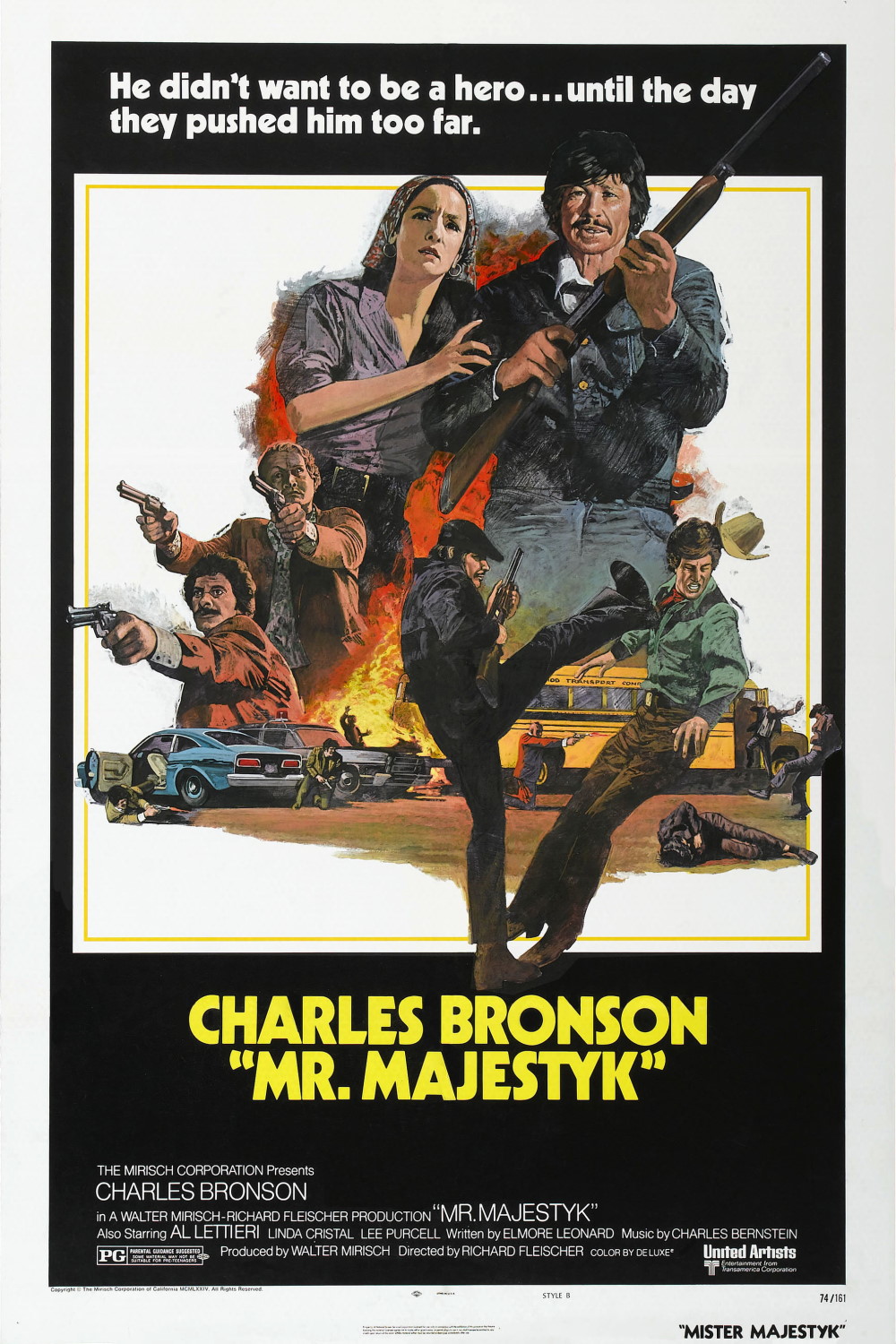 Mr. Majestyk (1974) Poster