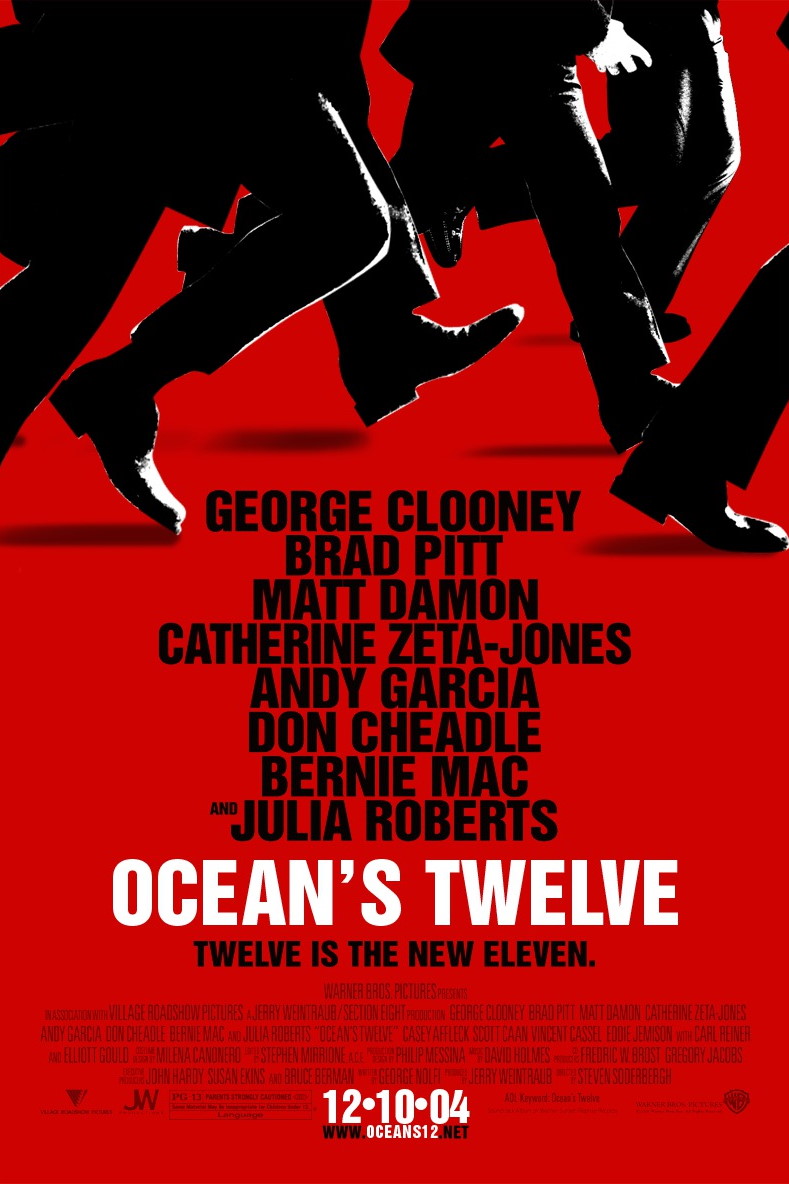Ocean’s Twelve (2004) Poster