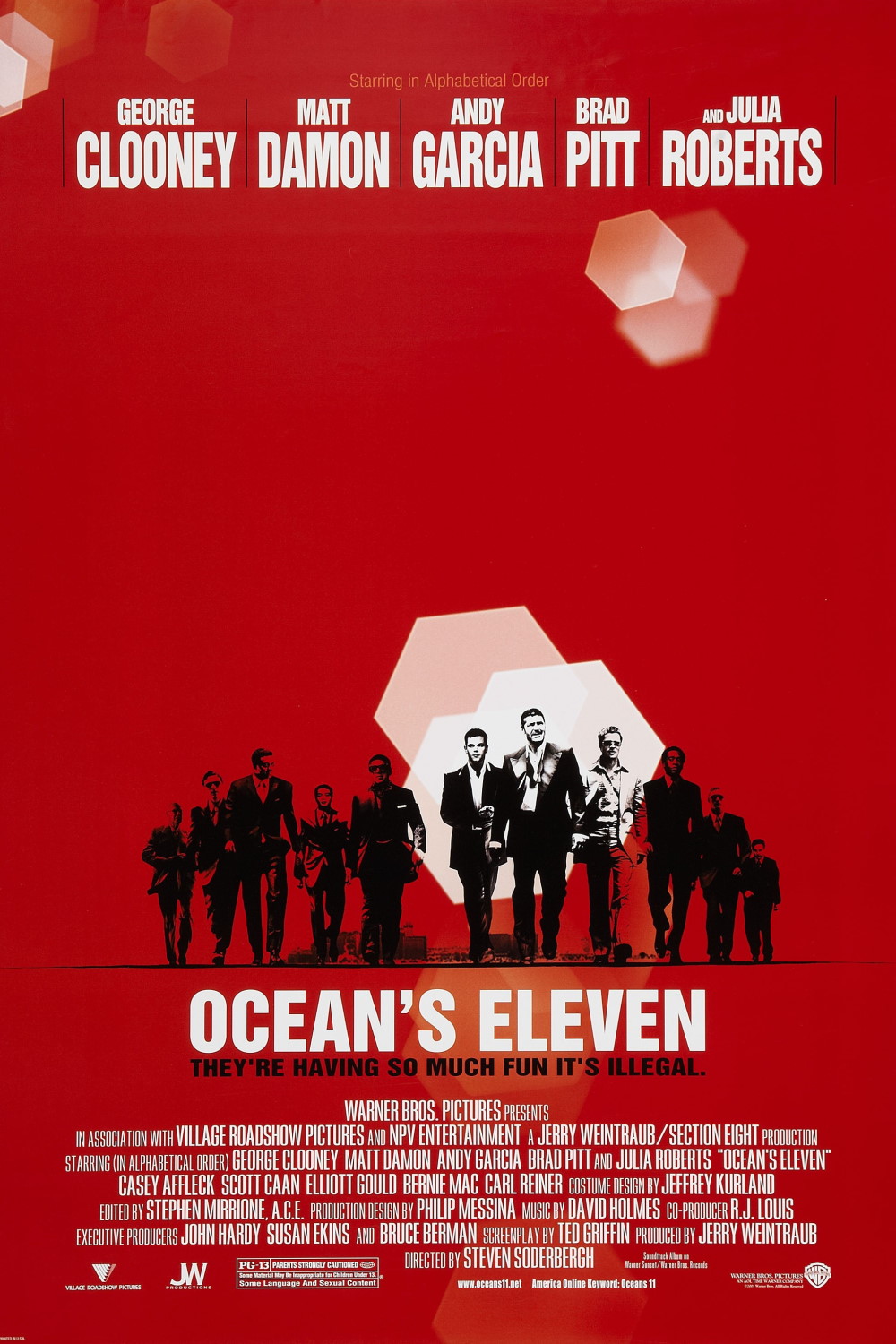 Ocean’s Eleven (2001) Poster