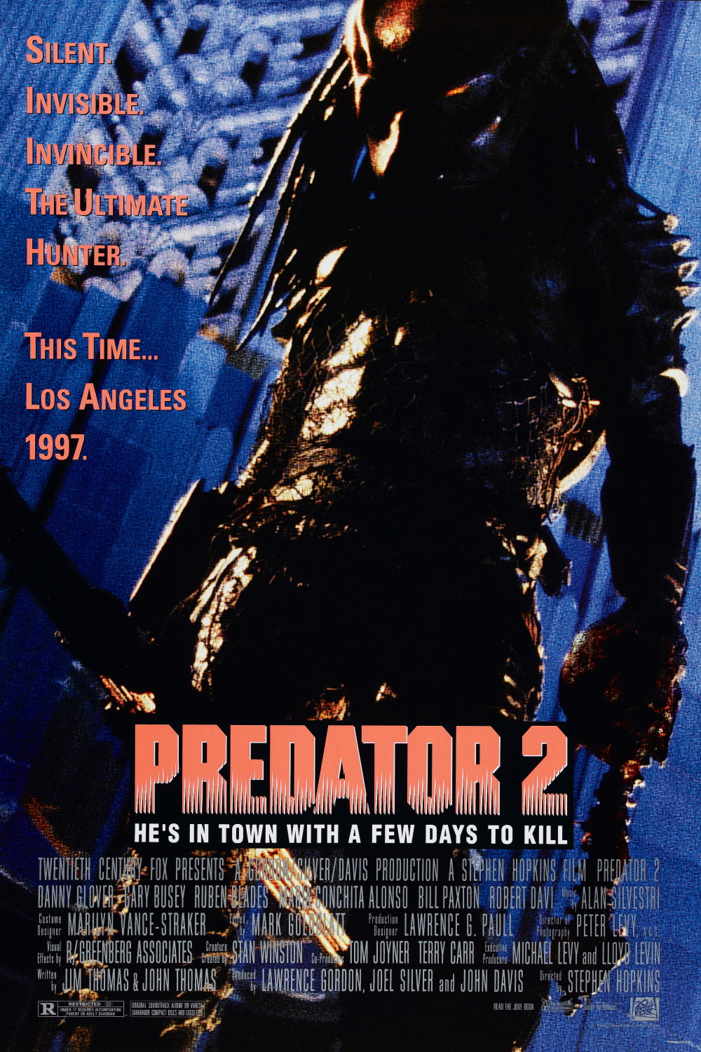 Predator 2 (1990) Poster