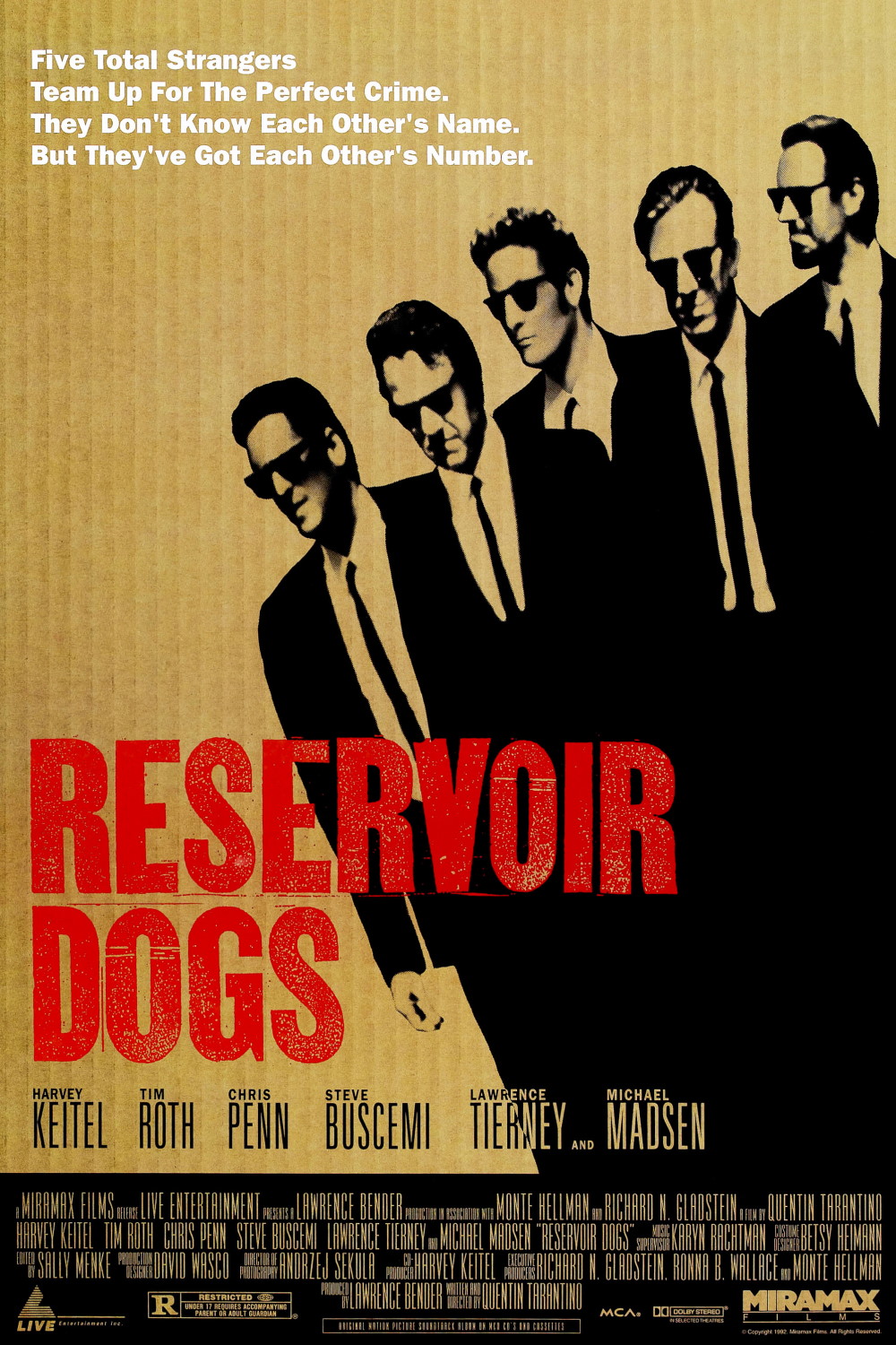 Reservoir Dogs (1992) Poster