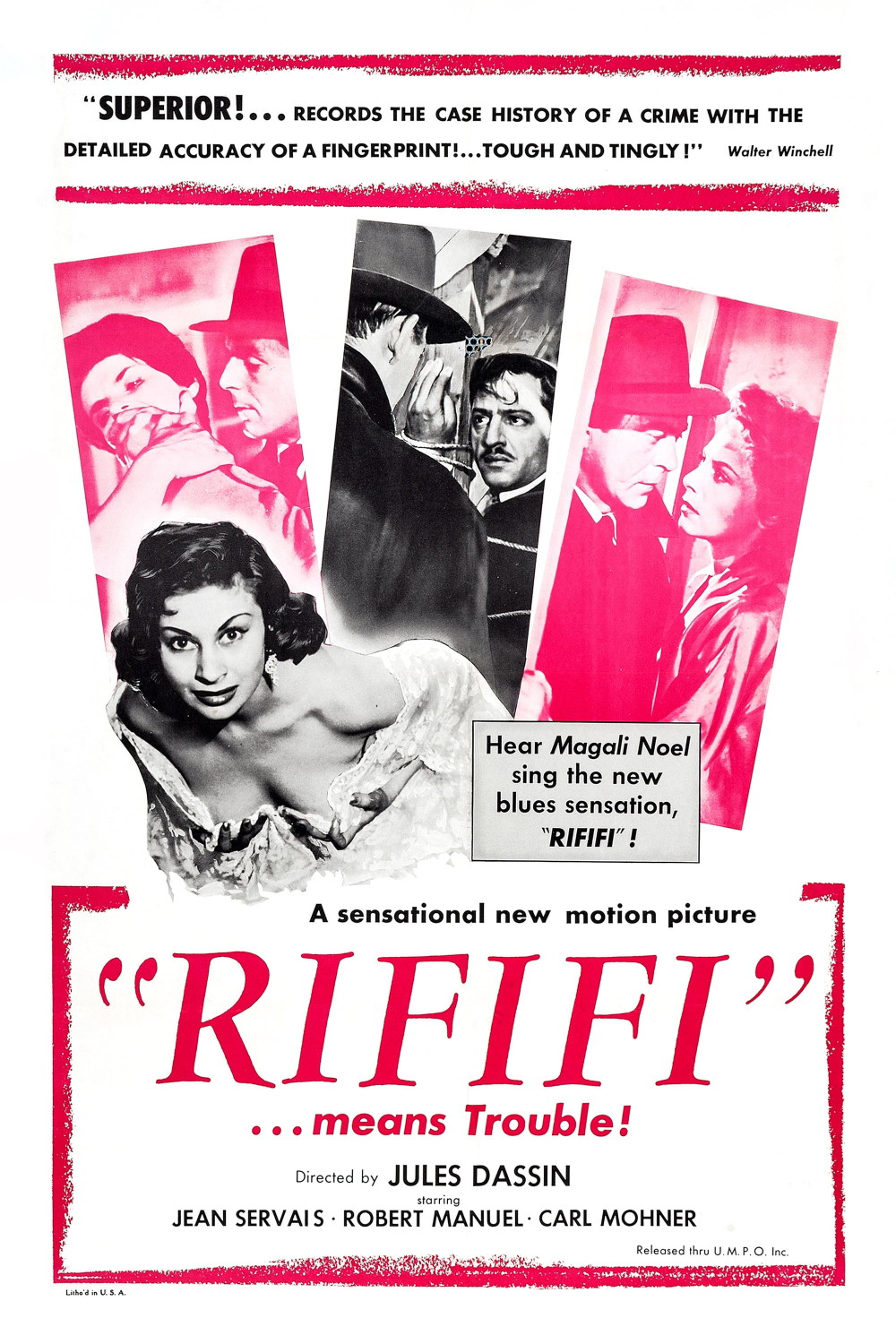 Rififi (1955) Poster