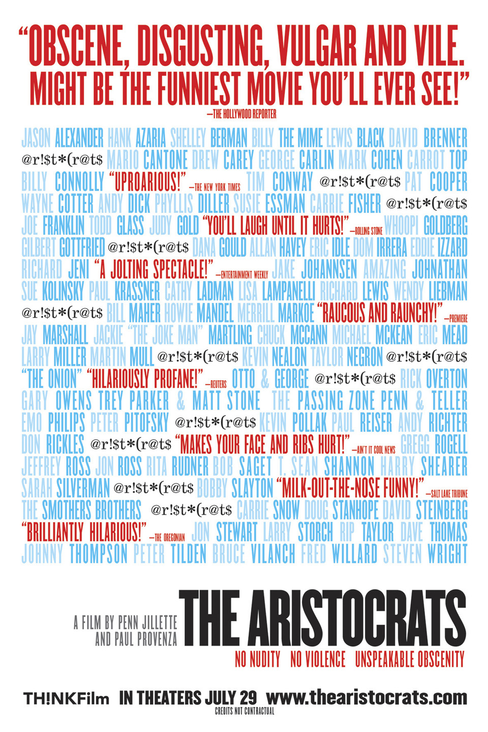 The Aristocrats (2005) Poster