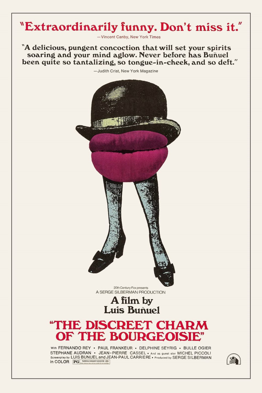 The Discreet Charm of the Bourgeoisie (1972) Poster