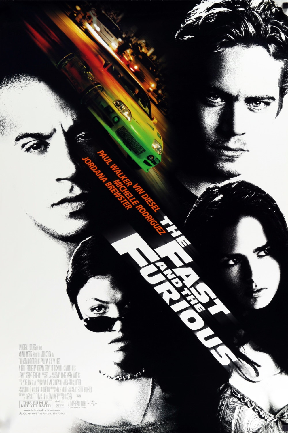 The Fast and the Furious (2001) Poster