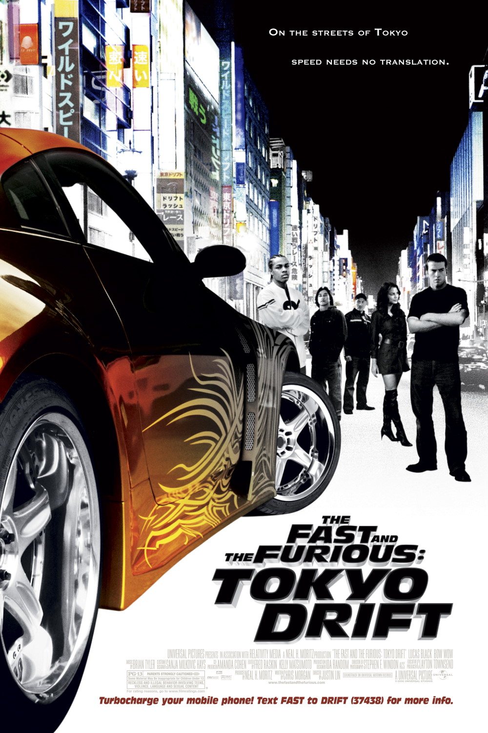 The Fast and the Furious: Tokyo Drift (2006) Poster