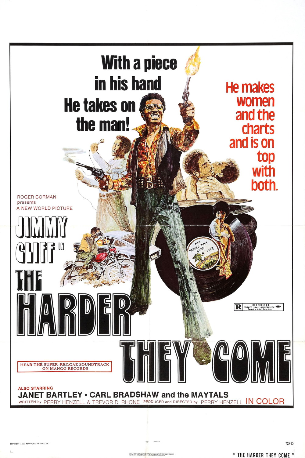 The Harder They Come (1972) Poster