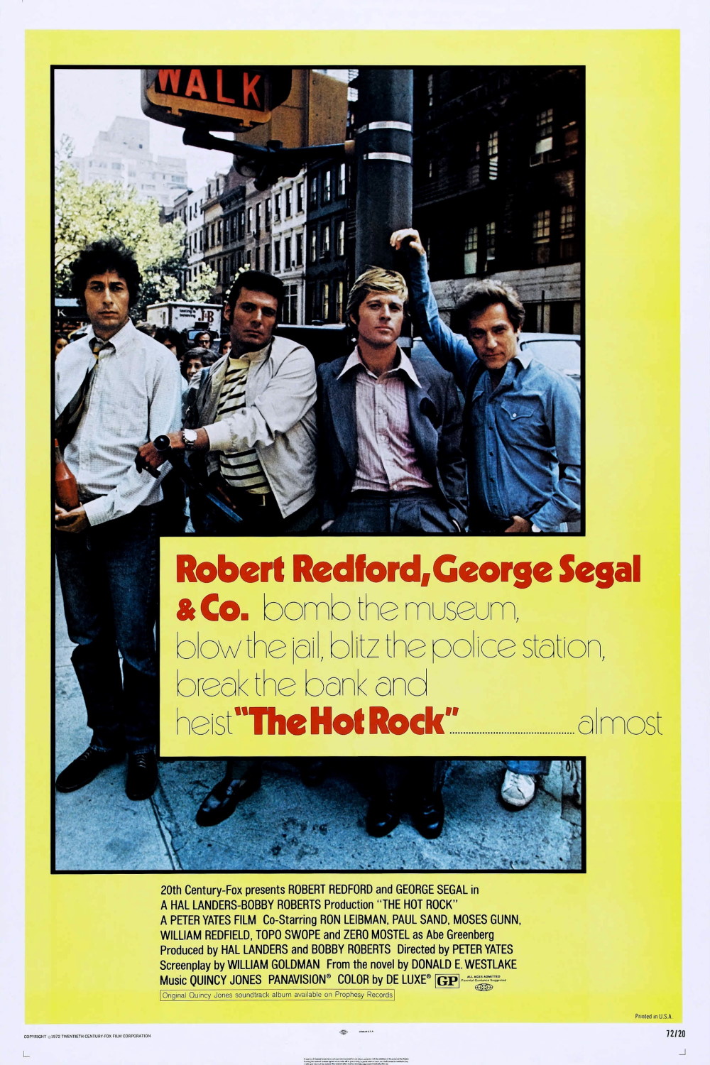 The Hot Rock (1972) Poster